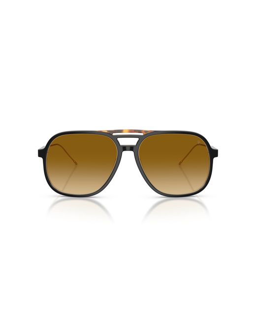 Brunello Cucinelli Black Sunglass Bc4022s for men