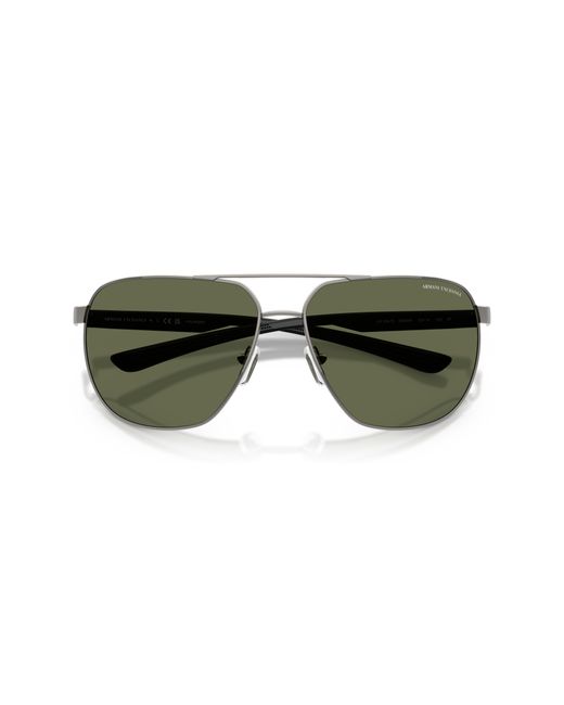 ARMANI EXCHANGE Green Sunglass Ax2047s for men