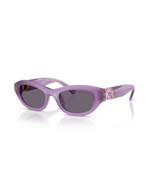 Swarovski Purple Sunglass Sk6036u