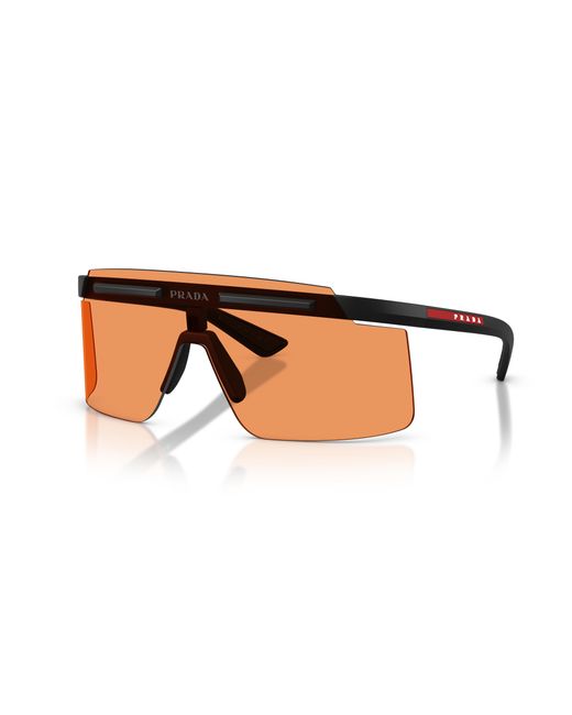 Prada Linea Rossa Black Sunglass Ps B06s for men