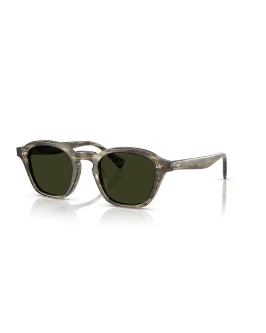 Oliver Peoples Black Sunglass Ov5580su Eyles