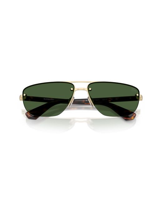 Burberry Green Sunglass Be3164 for men