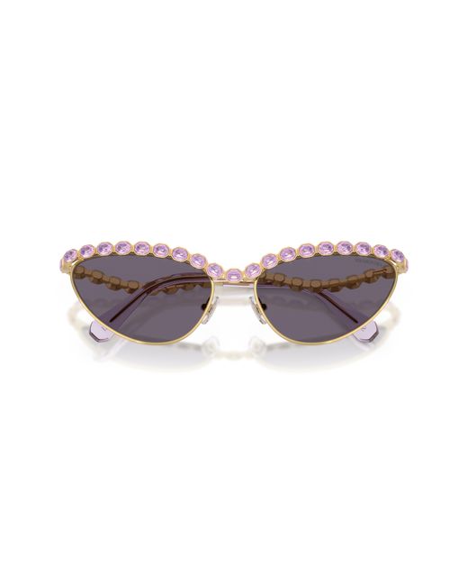 Swarovski Black Sunglass Sk7030