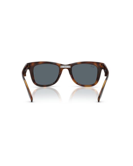 Ray-Ban Black Sunglass Rb4105 Wayfarer Folding Classic for men