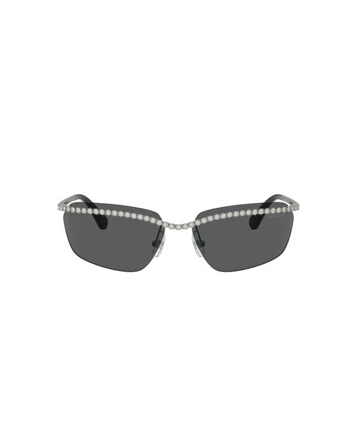 Swarovski Black Sunglasses Sk7001