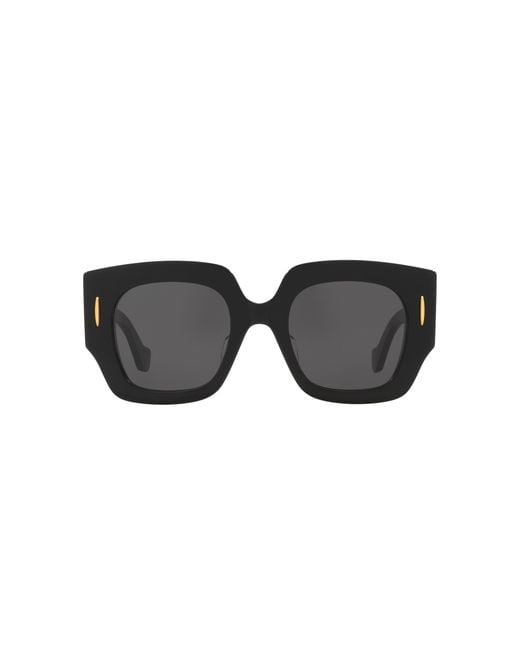 Loewe Black Sunglass Anagram Lw40129u