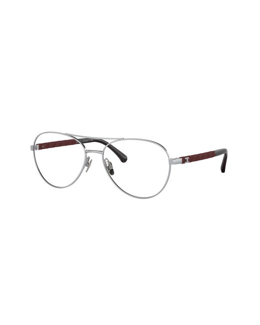Chanel Black Sunglass Pilot Eyeglasses Ch2210q