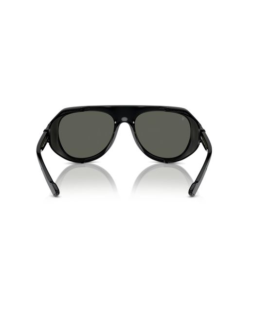 Ferrari Black Sunglass Fh2002qu