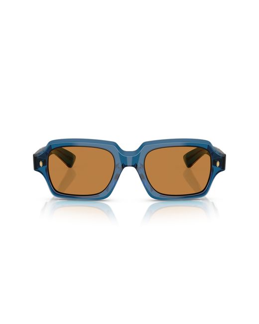 Oliver Peoples Black Sunglass Ov5539su Devaney 18k