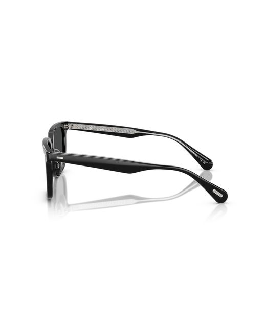 Oliver Peoples Black Sunglass Ov5592s Mr. Federer Ii for men