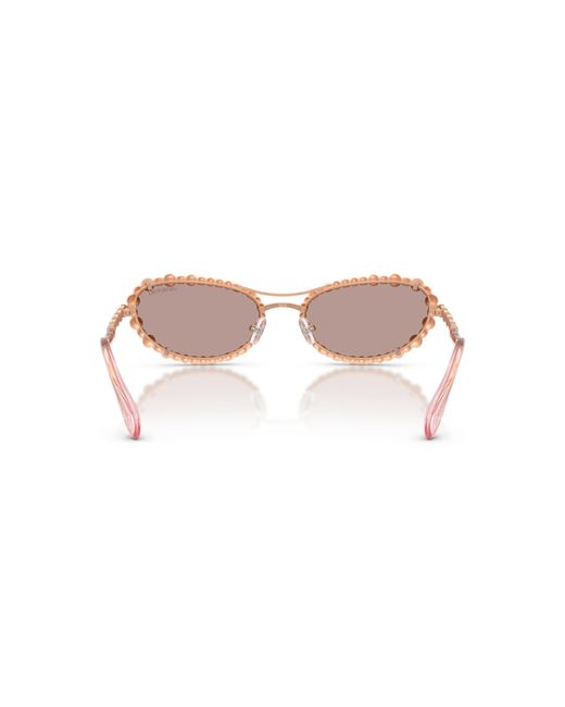 Swarovski Black Sunglass Sk7044