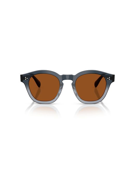 Oliver Peoples Black Sunglass Ov5382su Boudreau L.a