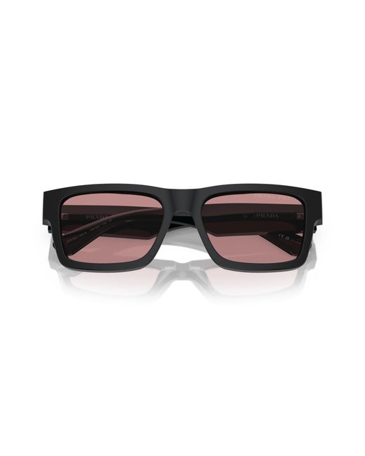 Prada Black Sunglass Pr 25zs for men