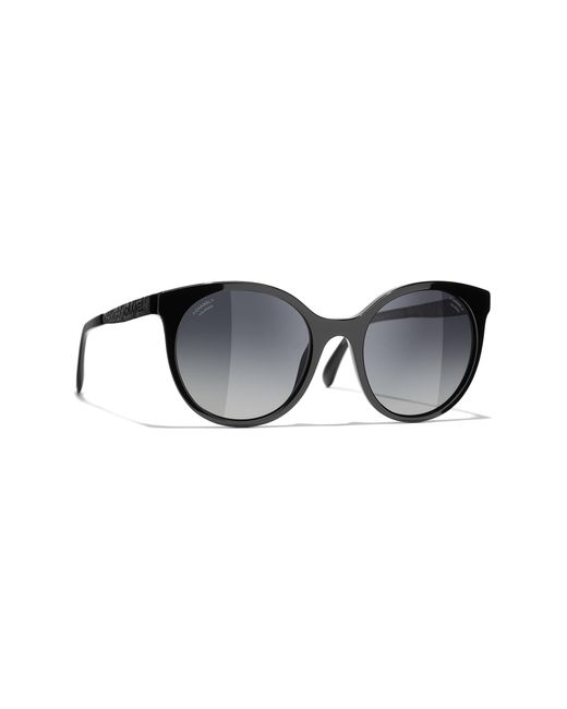 Chanel Black Sunglass Pantos Sunglasses Ch5440