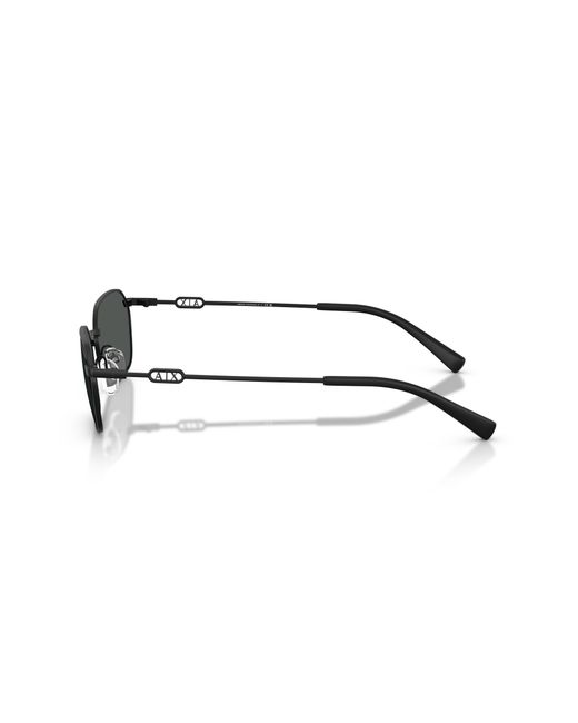 ARMANI EXCHANGE Black Sunglass Ax2056s