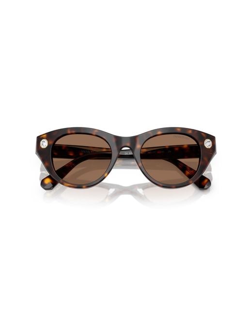 Swarovski Black Sunglasses Sk6025