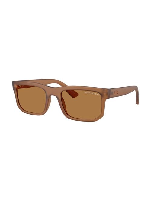 ARMANI EXCHANGE Black Sunglass Ax4165s for men