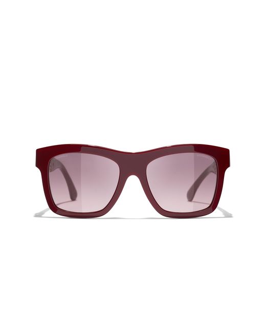 Chanel Black Sunglass Ch5533a Square Sunglasses Ch5533a