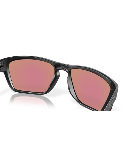 Oakley Black Sunglass Sylas (low Bridge Fit) for men