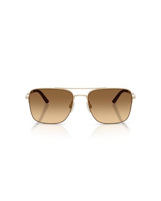 Oliver Peoples Black Sunglass Ov1343s R-2 for men