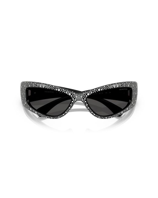 Swarovski Black Sunglass Sk6027