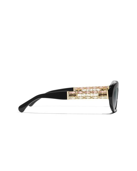 Chanel Black Sunglass Ch5538q
