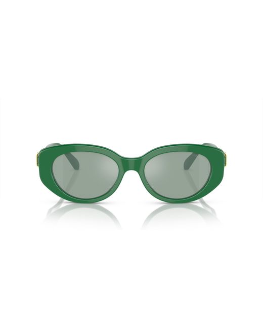 Swarovski Green Sunglasses Sk6002