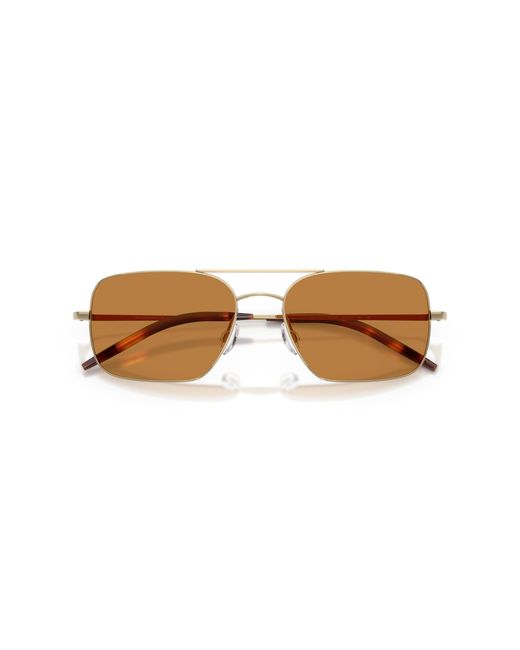 Oliver Peoples Black Sunglass Ov1373s Victory Ii
