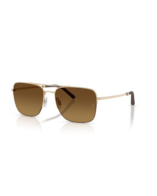 Oliver Peoples Black Sunglass Ov1343s R-2 for men