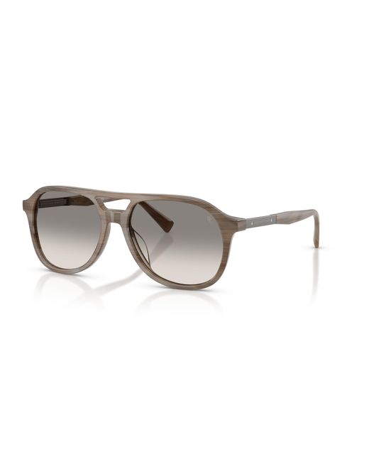 Brunello Cucinelli Black Sunglass Bc4025s for men