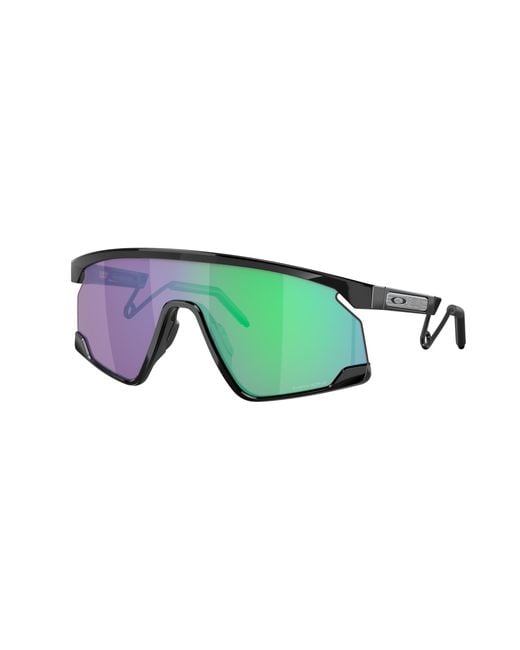 Oakley Green Bxtr Metal Rectangular Sunglasses for men