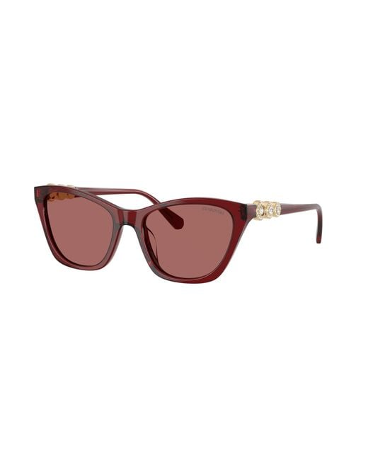 Swarovski Black Sunglass Sk6068u