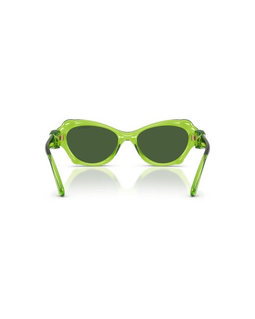 Swarovski Green Sunglass Sk6050