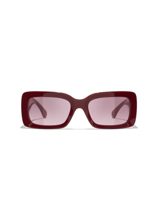 Chanel Black Sunglass Ch5534a Rectangle Sunglasses Ch5534a