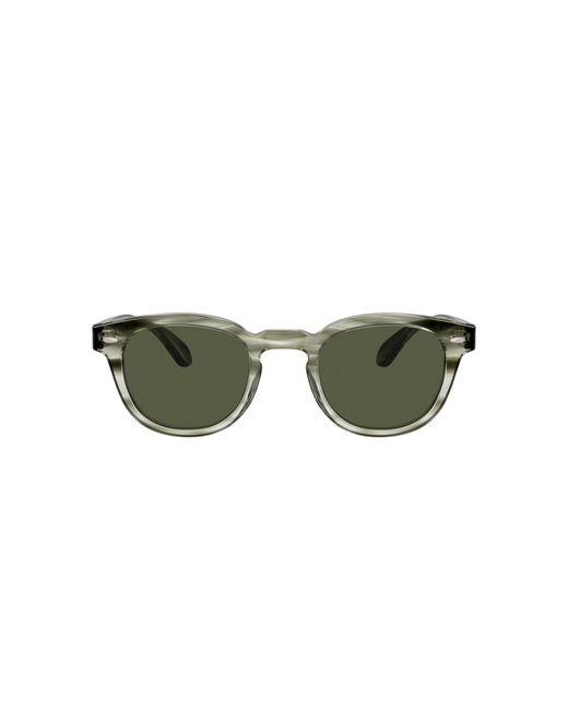 Oliver Peoples Black Sunglass Ov5036s Sheldrake Sun for men