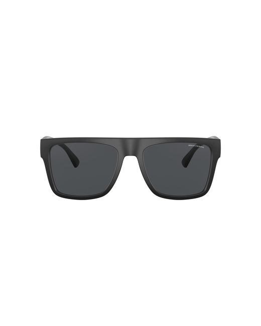 ARMANI EXCHANGE Black Sunglass Ax4113s for men