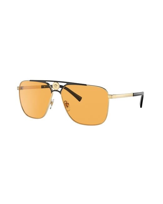 Versace Sunglass Ve2238 in Black for Men Lyst