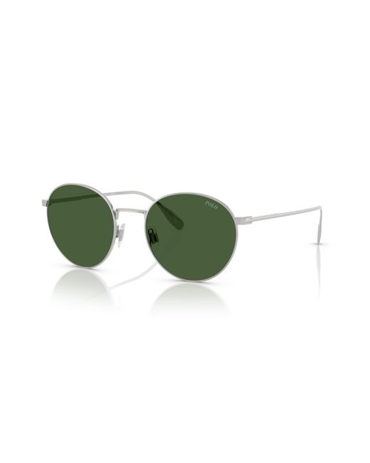Polo Ralph Lauren Green Sunglass Ph3158 for men