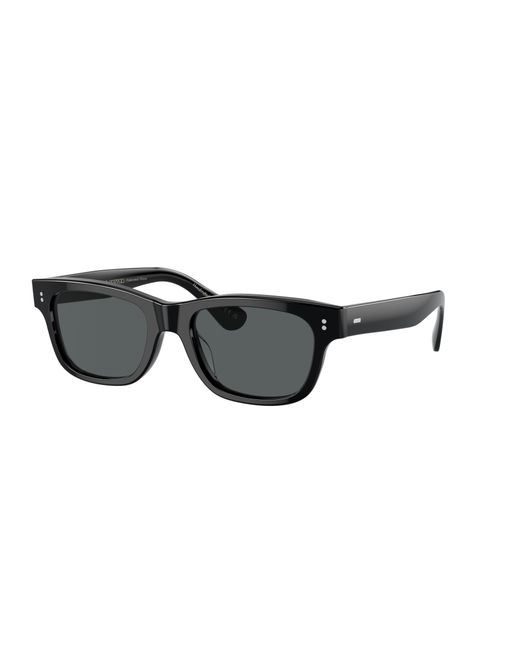 Oliver Peoples Black Sunglass Ov5540su Rosson Sun