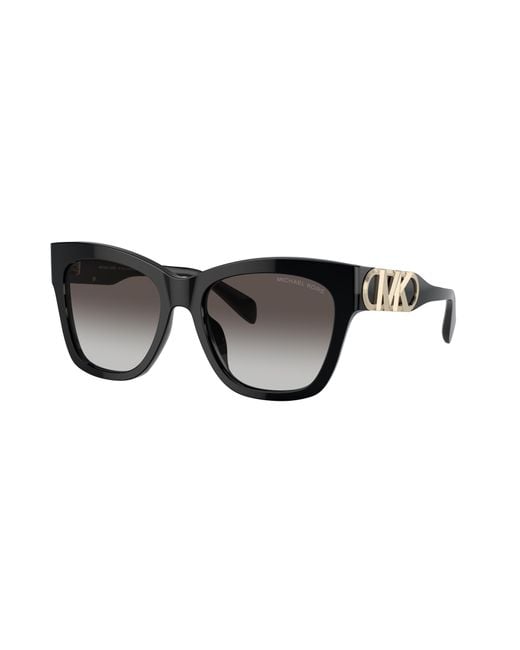 Michael Kors Black Empire Square Sunglasses