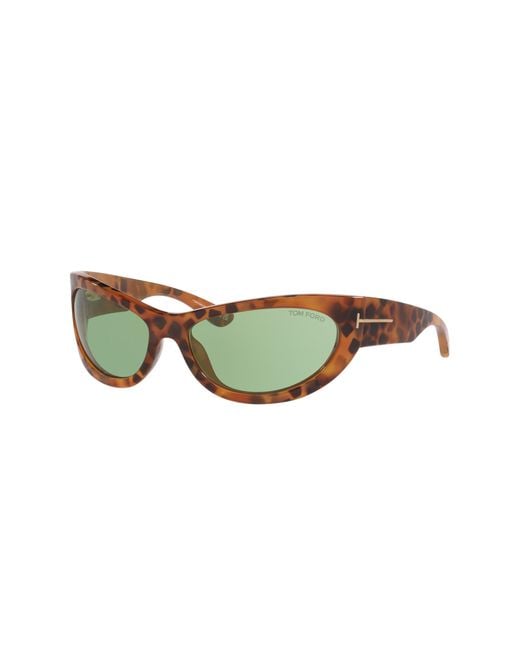 Tom Ford Black Sunglass Leona-02
