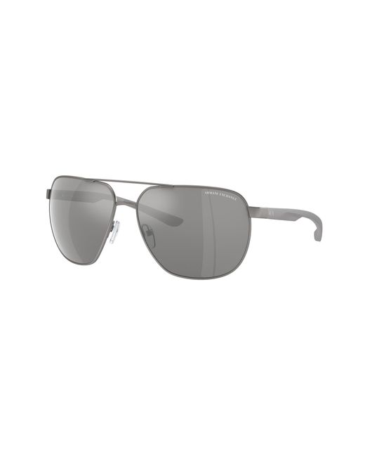 ARMANI EXCHANGE Gray Sunglasses Ax2047s for men