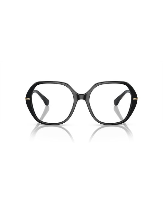 Chanel Black Sunglass Square Eyeglasses Ch3458