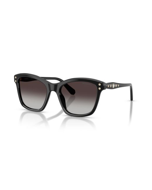 Swarovski Black Sunglass Sk6063