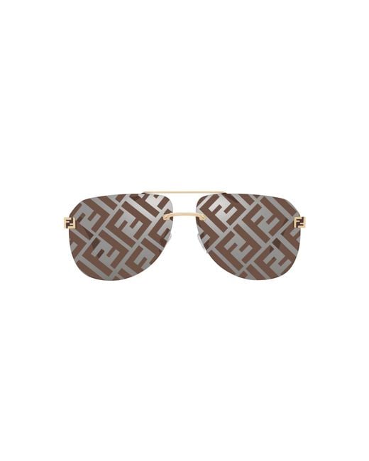 Fendi Black Sunglass Sky Fe40115u for men