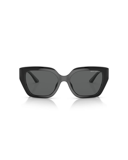 ARMANI EXCHANGE Black Sunglass Ax4125su