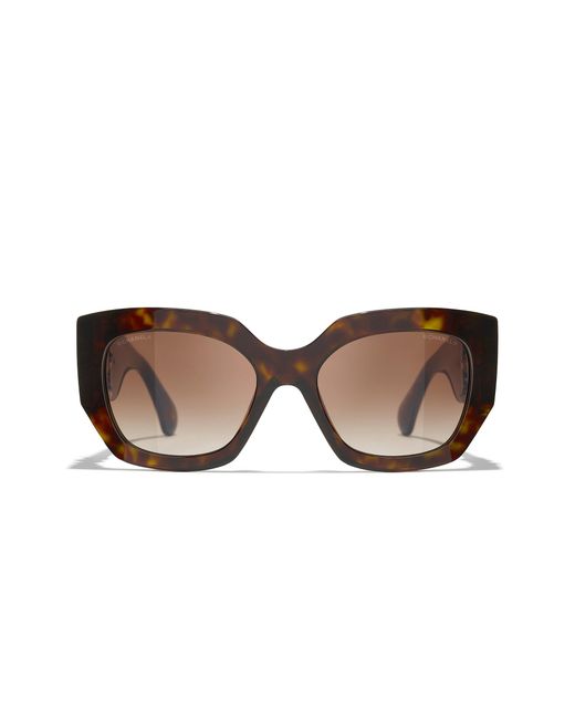 Chanel Black Sunglass Cat Eye Sunglasses Ch5545