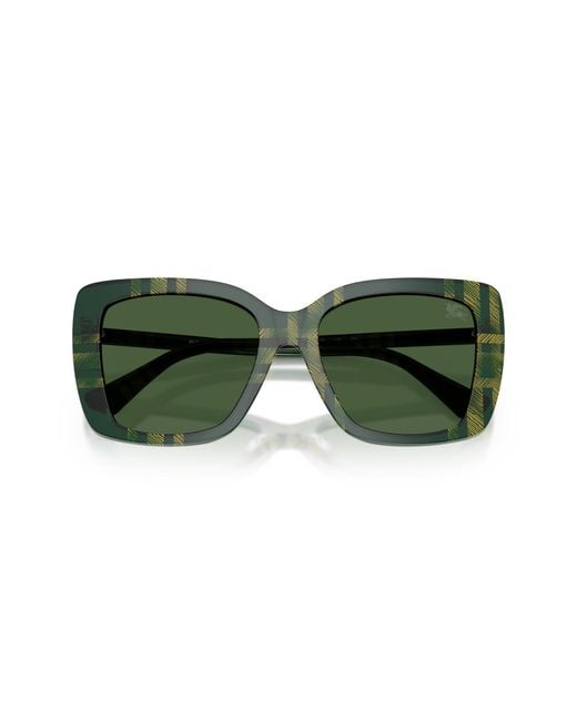 Burberry Green Sunglass Be4456f