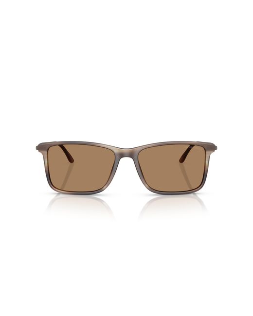 Giorgio Armani Black Sunglass Ar8218 for men