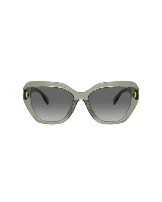 Tory Burch Multicolor Miller Oversized Cat-eye Sunglasses